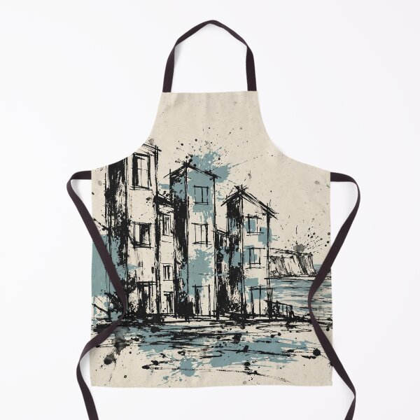 Item preview, Living by the sea in ink designed and sold by Judith Murphy.