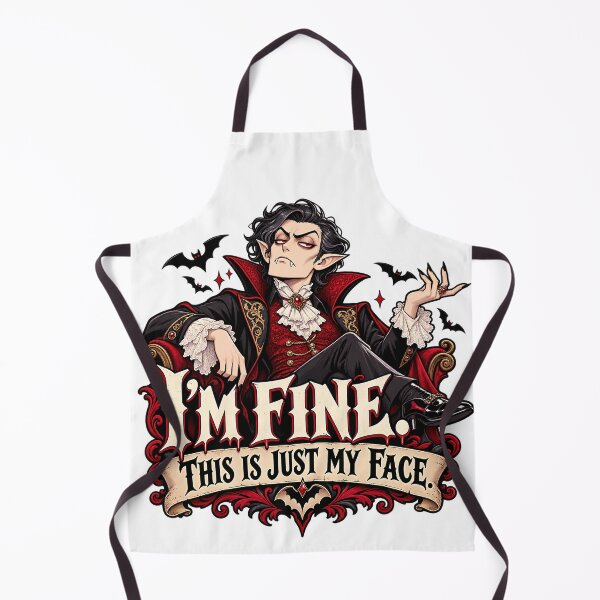 Item preview, I'm Fine. This Is Just My Face designed and sold by Epic Serenity.