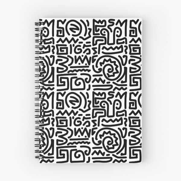 Item preview, Abstract Doodle Art - Black Line Art Pattern designed and sold by Wolagno.