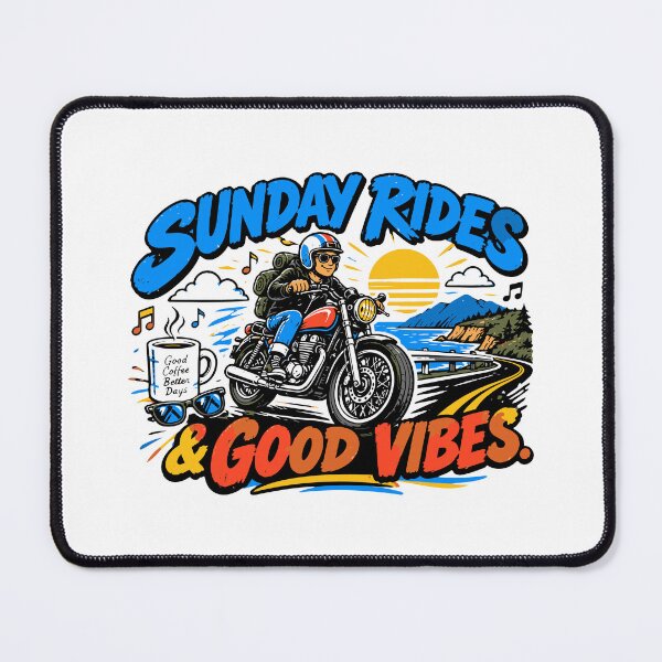 Item preview, Sunday Rides And Good Vibes  designed and sold by RAS-77.