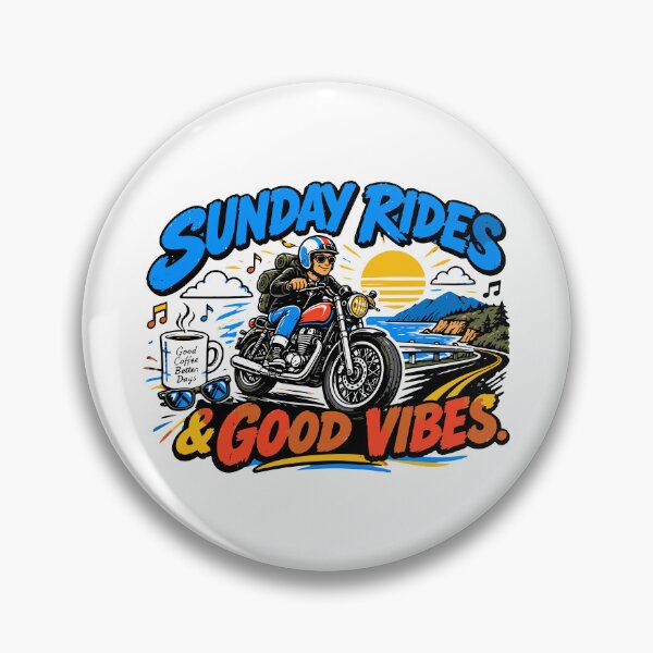 Item preview, Sunday Rides And Good Vibes  designed and sold by RAS-77.