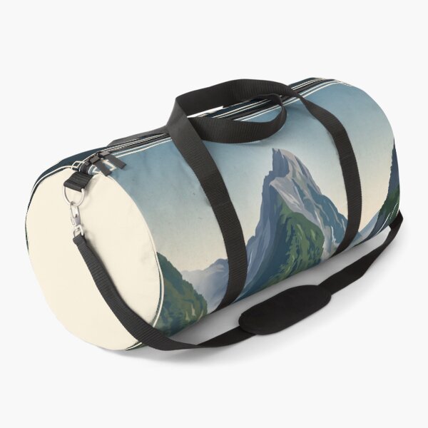 Item preview, Milford Sound New Zealand Vintage Travel Poster – Mitre Peak Fiordland Waterfalls designed and sold by Bomax121.