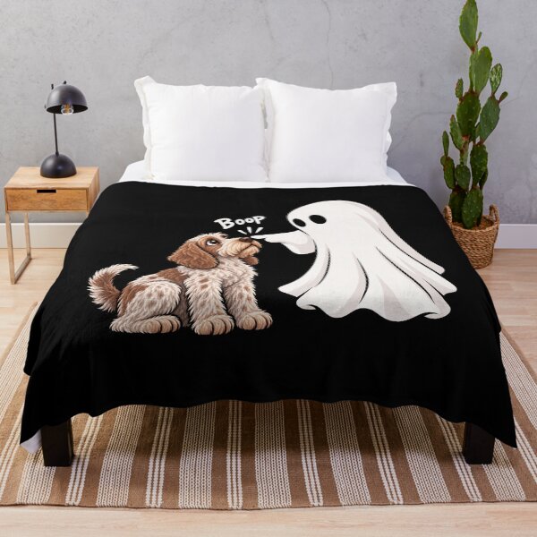 Item preview, Funny Ghost Spinone Italiano Dog Boop Halloween Design Mom Dad designed and sold by rafaeltto.