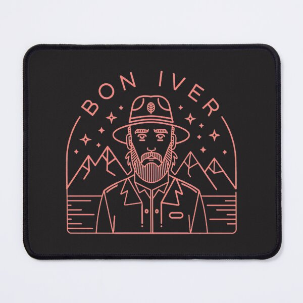 Item preview, Bon Iver Inspired Indie Folk Music Art Design designed and sold by waldoarte.