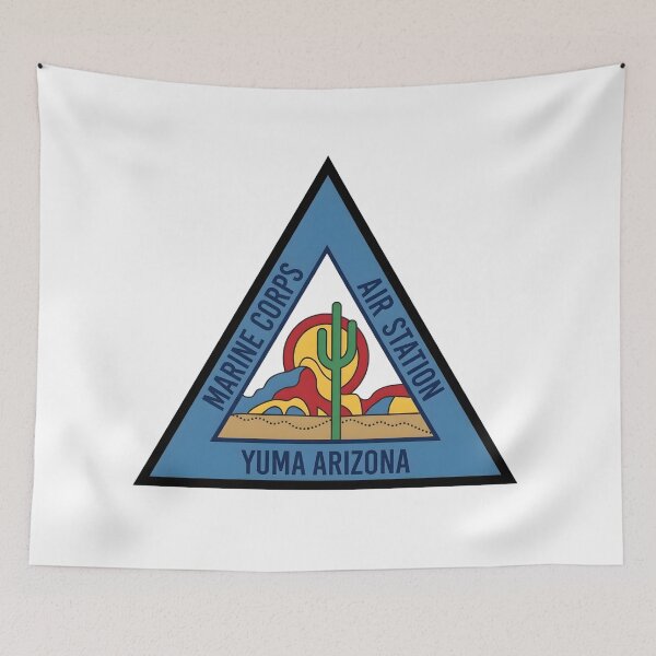 Item preview, USMC Marine Corps Air Station MCAS Yuma Arizona Emblem    designed and sold by CharlieDesings.