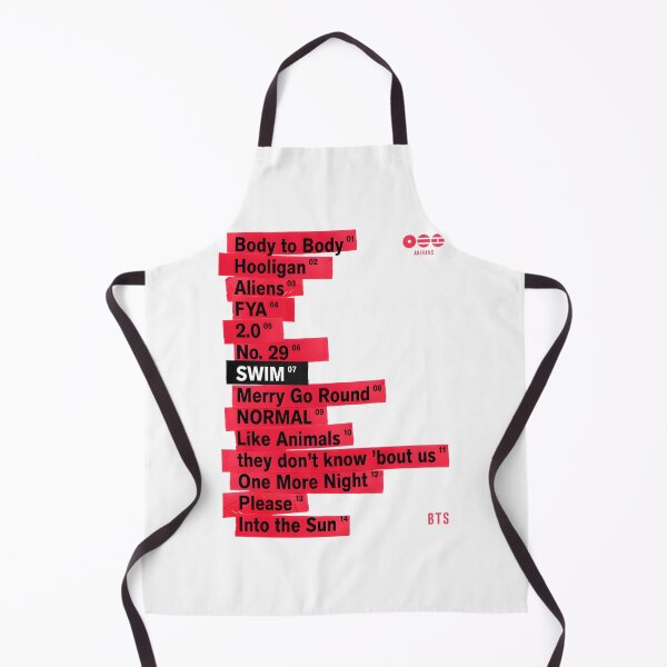 Item preview, BTS ARIRANG Album Tracklist Typography Design designed and sold by Krishnanand Rai.