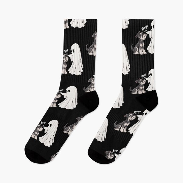 Item preview, Funny Ghost Standard Schnauzer Dog Boop Halloween Design Mom Dad designed and sold by rafaeltto.