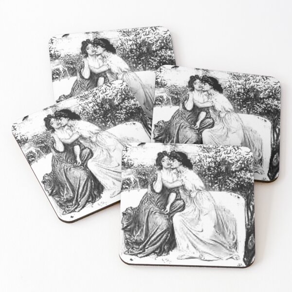 Item preview, Sappho and Erinna in a Garden at Mytilene designed and sold by artxsian.
