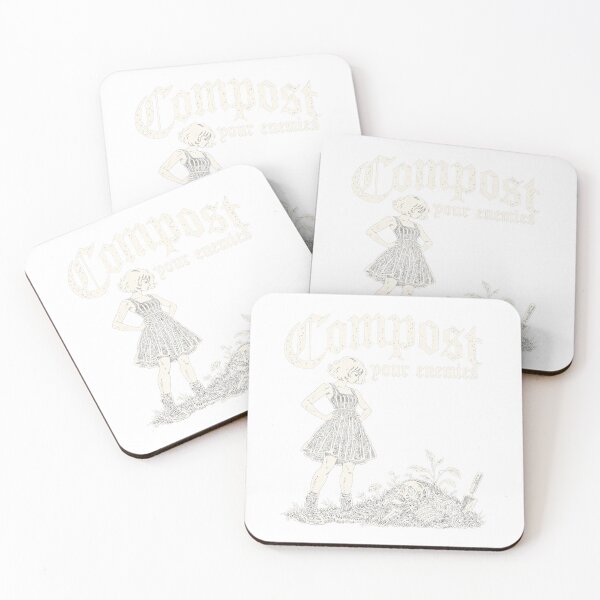 Item preview, Compost Your Enemies Funny Gardening Skeleton Gothic Plant Graphic designed and sold by gamoreRony.