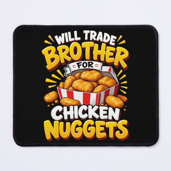 Item preview, Chicken Nugget Brother Humor designed and sold by ROUX-ART.