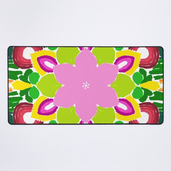Item preview, Folk Art Floral Bouquet Lineless Mandala designed and sold by FioreDiCiliegio.