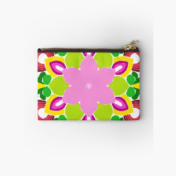 Item preview, Folk Art Floral Bouquet Lineless Mandala designed and sold by FioreDiCiliegio.