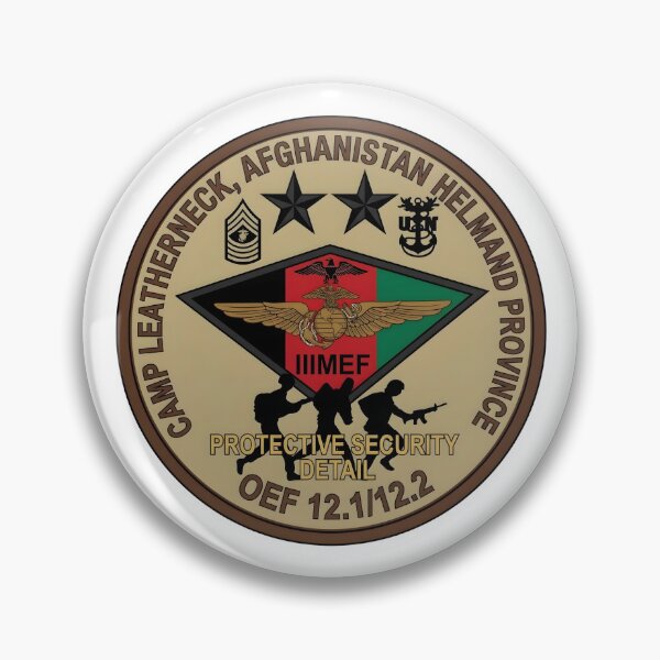 Item preview, USMC Camp Leatherneck Protective Security Detail OEF 12.1/12.2 Emblem    designed and sold by CharlieDesings.