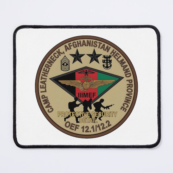 Item preview, USMC Camp Leatherneck Protective Security Detail OEF 12.1/12.2 Emblem    designed and sold by CharlieDesings.