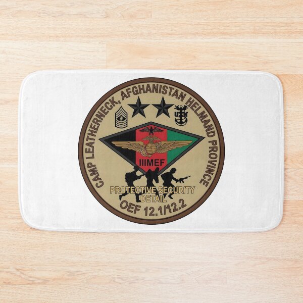 Item preview, USMC Camp Leatherneck Protective Security Detail OEF 12.1/12.2 Emblem    designed and sold by CharlieDesings.