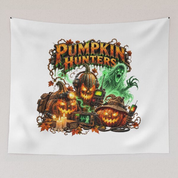 Item preview, Pumpkin Hunters Green Ghost Patrol designed and sold by DansCreations42.