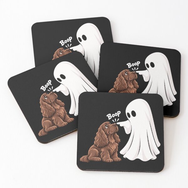 Item preview, Funny Ghost Sussex Spaniel Dog Boop Halloween Design Mom Dad designed and sold by rafaeltto.
