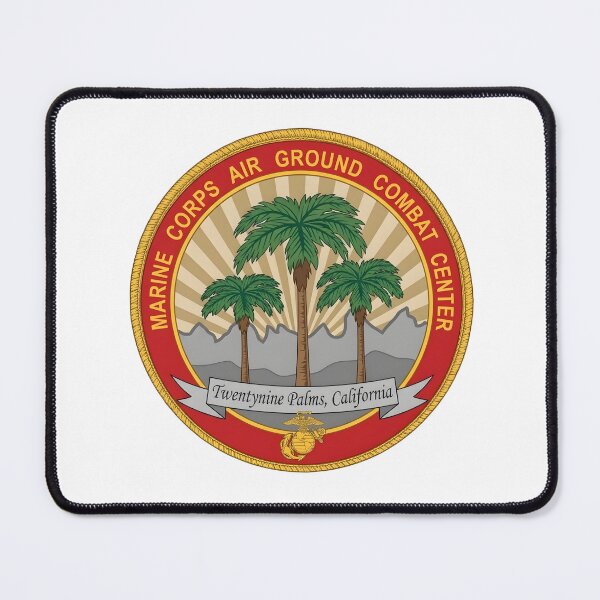 Item preview, USMC Marine Corps Air Ground Combat Center Twentynine Palms Emblem designed and sold by CharlieDesings.
