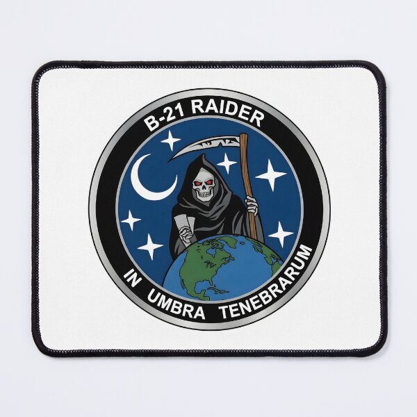 Item preview, USAF B-21 Raider In Umbra Tenebrarum Grim Reaper Patch Emblem designed and sold by CharlieDesings.