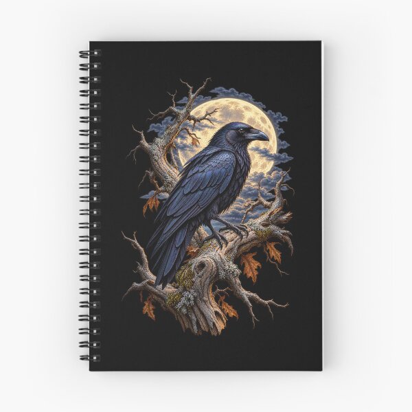 Item preview, Raven Beneath Moonlight designed and sold by RockitBaby.