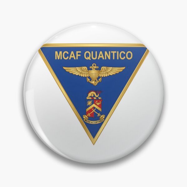 Item preview, USMC Marine Corps Air Facility MCAF Quantico Emblem    designed and sold by CharlieDesings.