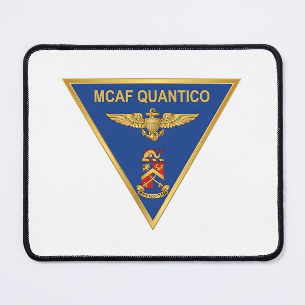 Item preview, USMC Marine Corps Air Facility MCAF Quantico Emblem    designed and sold by CharlieDesings.