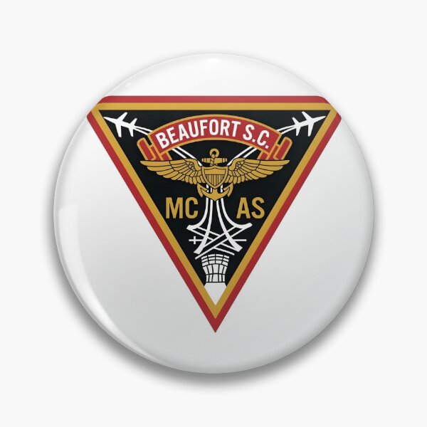Item preview, USMC Marine Corps Air Station MCAS Beaufort South Carolina Emblem    designed and sold by CharlieDesings.