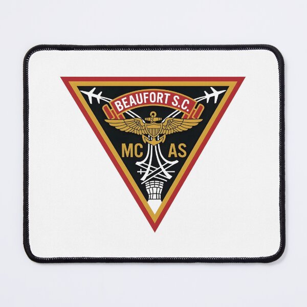Item preview, USMC Marine Corps Air Station MCAS Beaufort South Carolina Emblem designed and sold by CharlieDesings.
