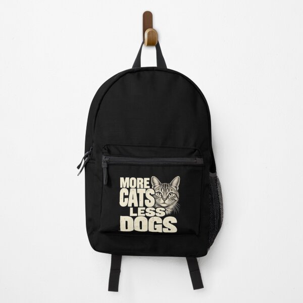 Item preview, More Cats Less Dogs Cat Lover designed and sold by ROUX-ART.