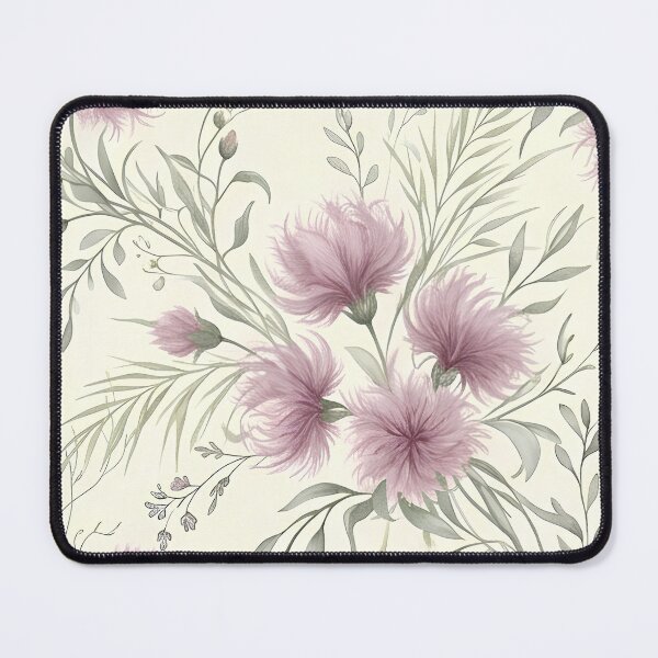 Item preview, Dusty Lavender Bush Thistle Soft Botanical Pattern designed and sold by Studio BC.