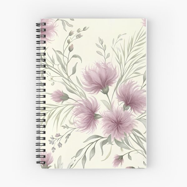 Item preview, Dusty Lavender Bush Thistle Soft Botanical Pattern designed and sold by Studio BC.