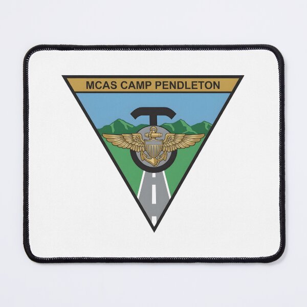 Item preview, USMC Marine Corps Air Station MCAS Camp Pendleton Emblem designed and sold by CharlieDesings.