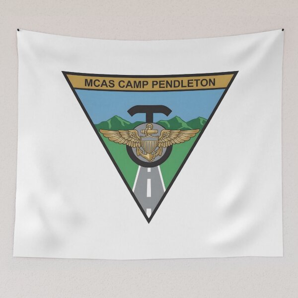 Item preview, USMC Marine Corps Air Station MCAS Camp Pendleton Emblem    designed and sold by CharlieDesings.
