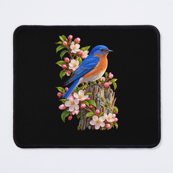 Item preview, Bluebird Among Spring Blossoms designed and sold by RockitBaby.