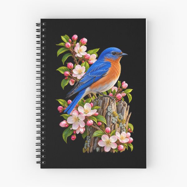 Item preview, Bluebird Among Spring Blossoms designed and sold by RockitBaby.