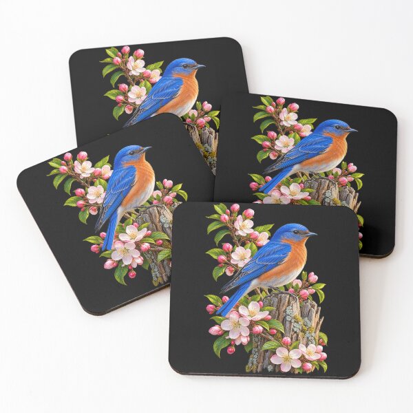 Item preview, Bluebird Among Spring Blossoms designed and sold by RockitBaby.