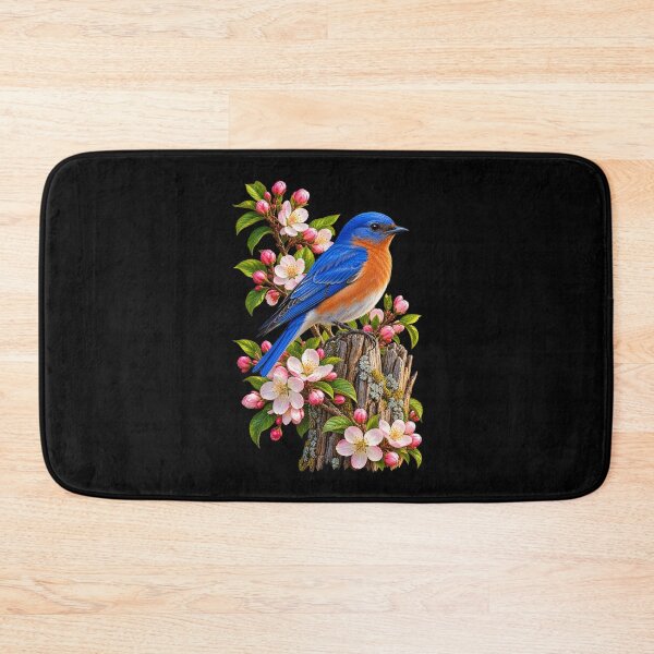 Item preview, Bluebird Among Spring Blossoms designed and sold by RockitBaby.