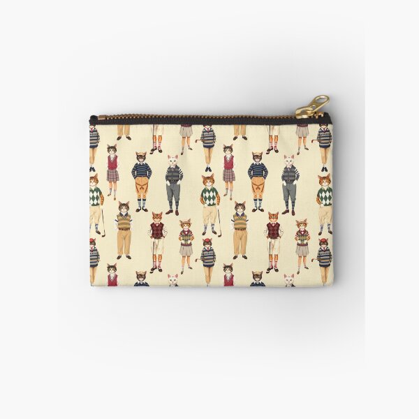 Item preview, Anthropomorphic Cat Golfers | Gift for Golf Lover designed and sold by UnhingedBird.