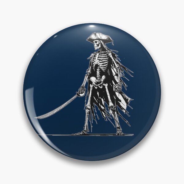 Item preview, Skeleton Pirate Standing With Sword designed and sold by Lady-K-.