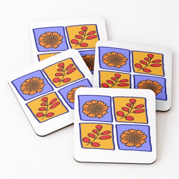 Item preview, botanical squares designed and sold by karinconene.