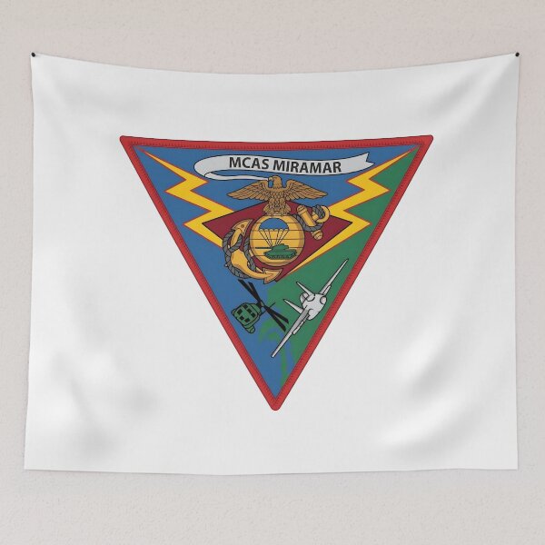 Item preview, USMC Marine Corps Air Station MCAS Miramar Emblem    designed and sold by CharlieDesings.