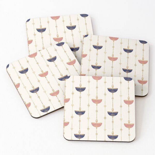 Item preview, Luxury Diwali Hanging Diya Pattern designed and sold by Paper&Palette.
