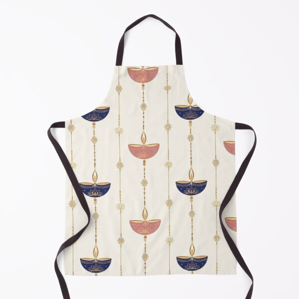 Item preview, Luxury Diwali Hanging Diya Pattern designed and sold by Paper&Palette.