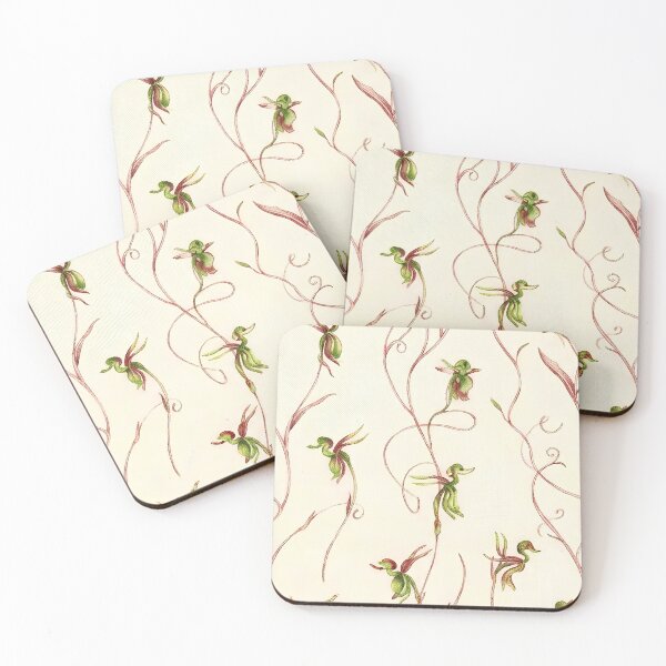 Item preview, Trailing Kangaroo Paw Delicate Botanical Pattern designed and sold by Studio BC.