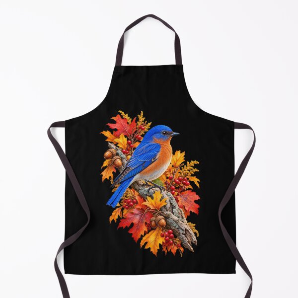 Item preview, Bluebird Among Autumn Leaves designed and sold by RockitBaby.