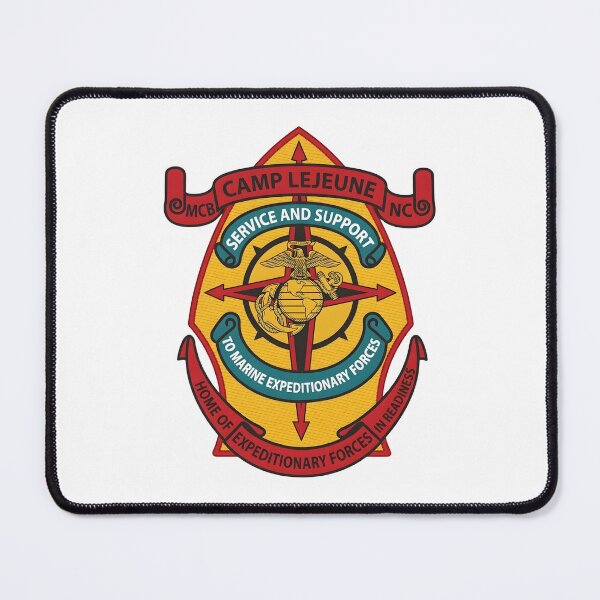 Item preview, USMC Marine Corps Base MCB Camp Lejeune Emblem designed and sold by CharlieDesings.
