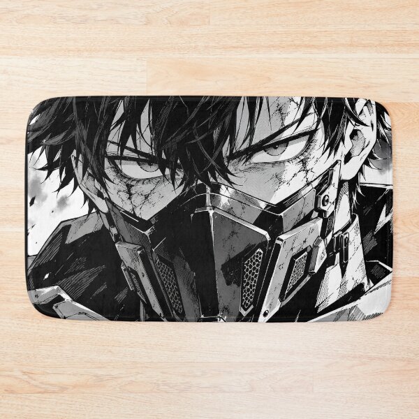 Item preview, Cyber Warrior – Dark Manga Battle Mask designed and sold by infinitearte.