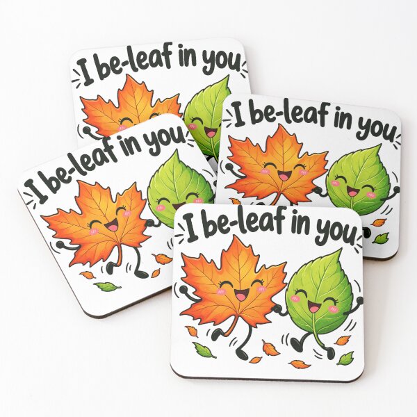 Item preview, I Be-Leaf in You Autumn Leaves designed and sold by ROUX-ART.