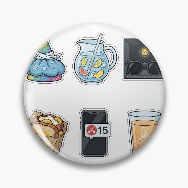 Item preview, New Year Hangover Recovery Sticker Pack - Morning After Set designed and sold by SimpleP.
