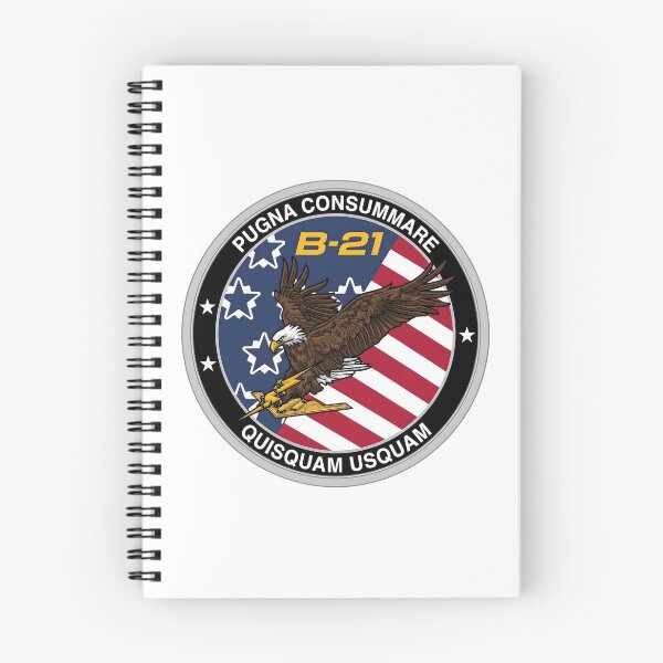 Item preview, USAF B-21 Raider Pugna Consummare American Eagle Patch Emblem designed and sold by CharlieDesings.